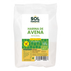 Sol Natural Harina de Avena sin Gluten 500g