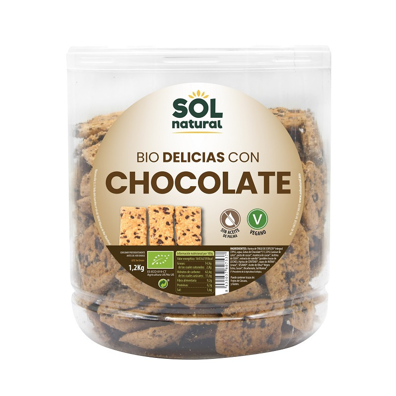Sol Natural Bote Delicias Trigo con Chocolate 1200gr