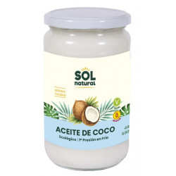 Sol Natural óleo de coco bio 580ml