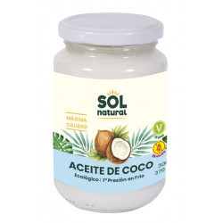 Sol Natural óleo de coco bio 370ml