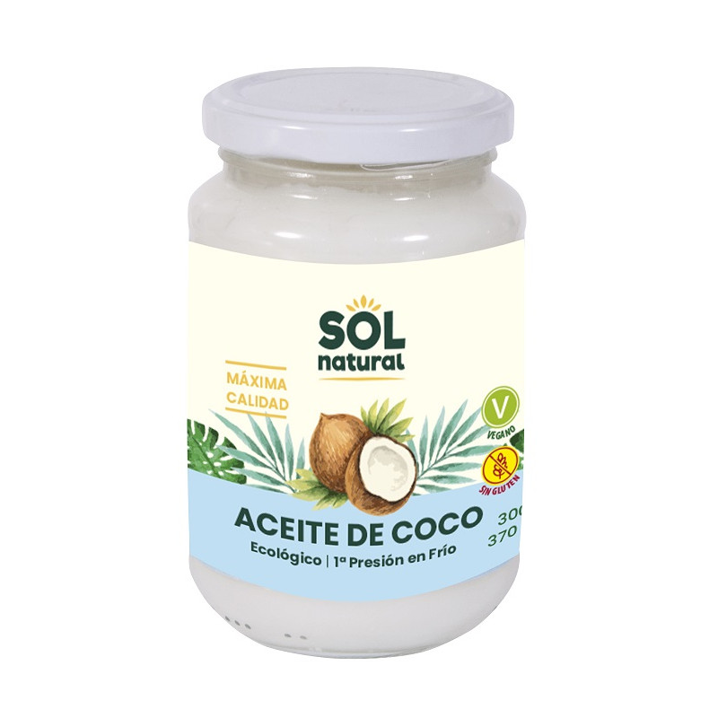 Sol Natural Organic Coconut Oil 370ml