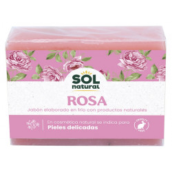 Sol Natural Jabón de Rosa Pétalos 100gr