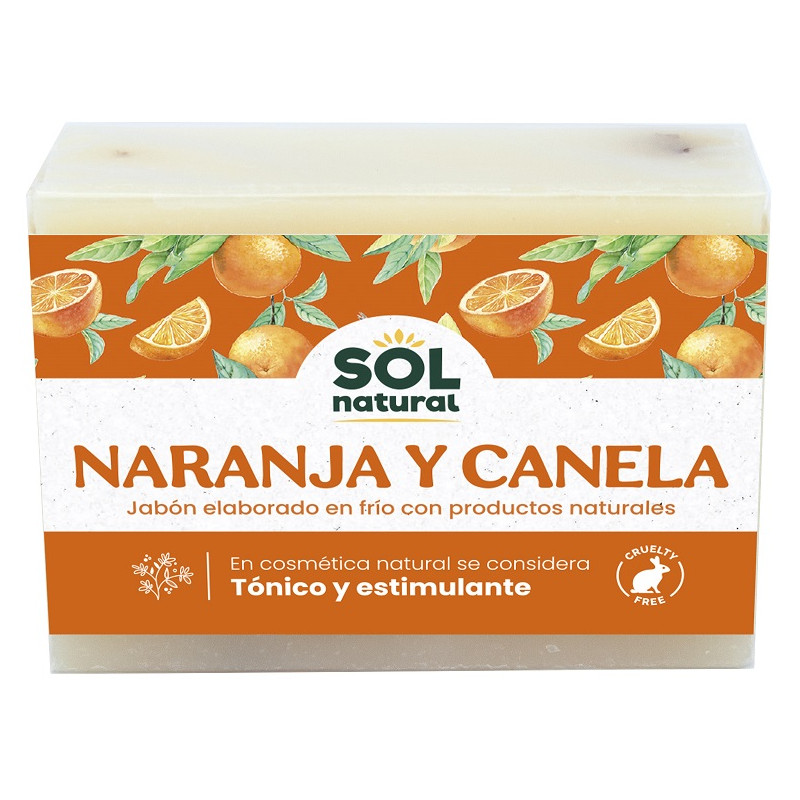 Sol Natural Jabón de Canela y Naranja 100gr