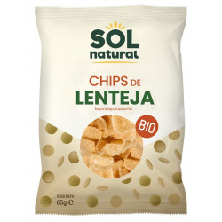chips de lentilha Sol Natural 65g