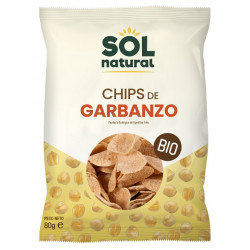 Sol Natural Organic Chickpea Chips 80g