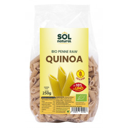Penne au Quinoa au Lin BioSol Natural 250g