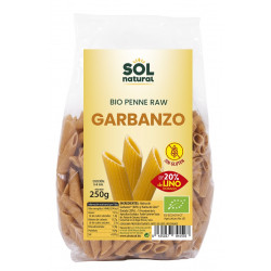 Sol Natural Pasta Penne de Garbanzo y Lino 250g