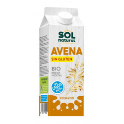 Sol Natural Bebida de Avena Vegetal Calcio 1 Litro