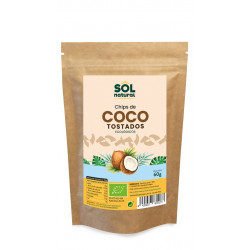 Sol Natural Chips di Cocco Tostato dello Sri Lanka 60g