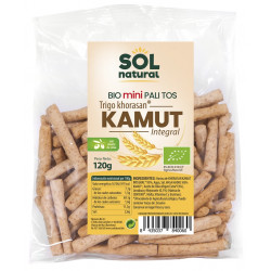 Sol Natural Mini Whole Kamut Sticks 120g