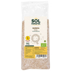 Sol Natural Quinoa Real sin Gluten 500g