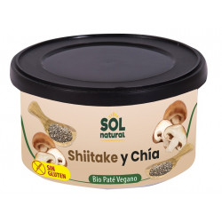 Sol Natural Shiitake und Chia Pâté 125g