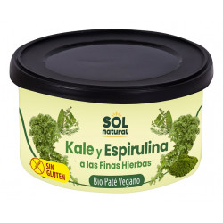 Sol Natural Paté de Kale y Espirulina a las Finas Hierbas 125g