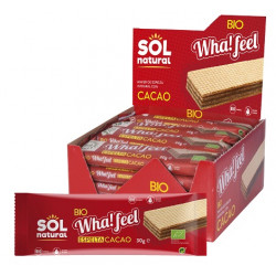 Sol Natural Wha! Feel Espelta y Cacao 30g (Caja 20 Uds)