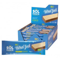 Sol Natural Wha! Feel Spelt & Coconut 30g (Box of 20 Units)