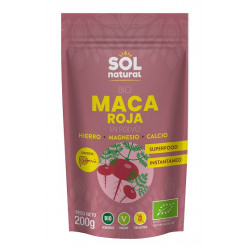 Sol Natural Red Maca Powder 200g