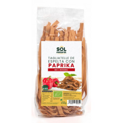 Sol Natural Pasta Tagliatelle de Espelta con Paprika 250g