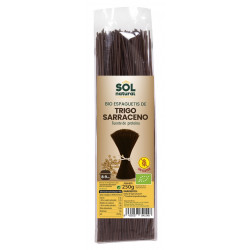 Sol Natural Espaguetis de Trigo Sarraceno Bio sin Gluten 250g