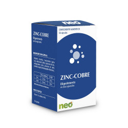 Neo Trace Elements Zinc - Copper 50 Capsules