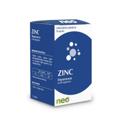 Neo elementos de traço de zinco 50 cápsulas