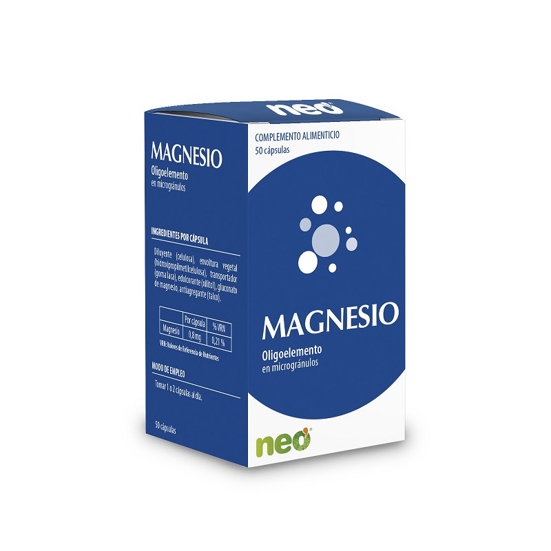 Neo Oligoelementos Magnesio 50 Cápsulas