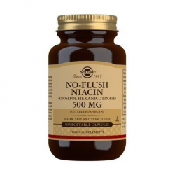 Niacina Solgar Vegetal 50 capsulas 500 mg