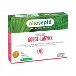 Olioseptil Larynx Miel Eucalyptus Pilules 24 unités
