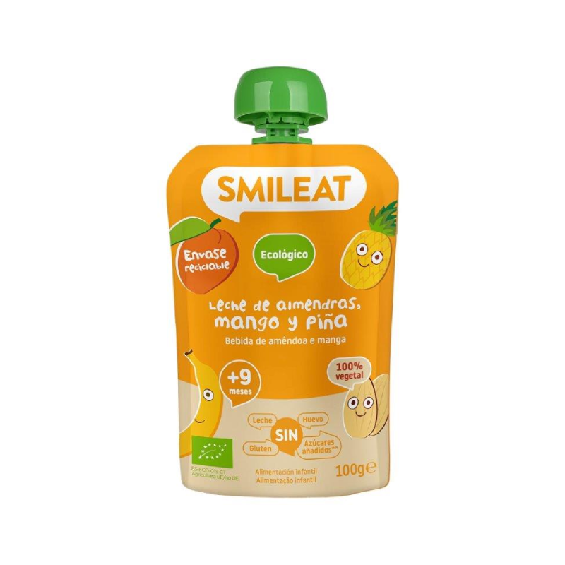 Smileat Pouch Frutas Variadas Ecológico 100gr