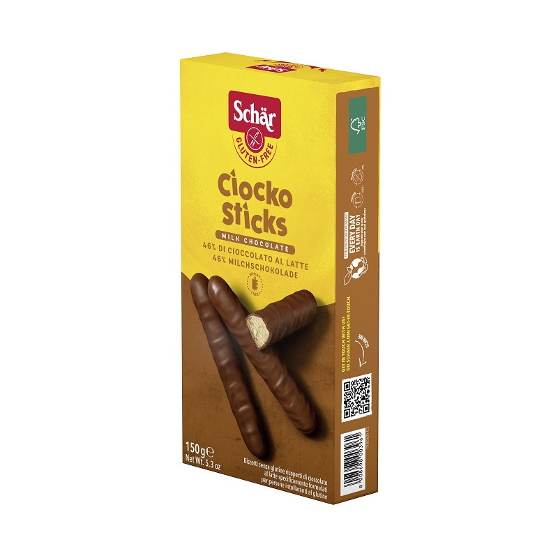 Schar Choco Sticks 150g