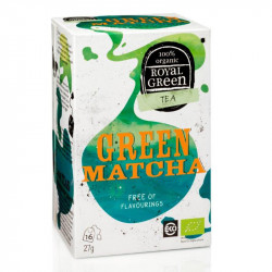 Grüner Matcha-Tee-Aufguss Royal Green 27gr