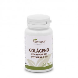 Plantapol Collagène + Magnésium + Vitamine C & D 120 Comprimés