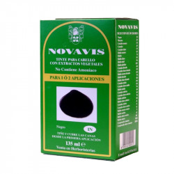 Novavis 1N Schwarzes Haarfärbemittel 135ml