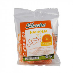 Silvestre Orange Zuckerfreie Bonbons 70gr