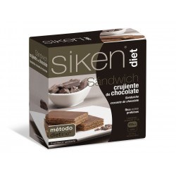 Siken Sandwich Diète au Chocolat 6 unités