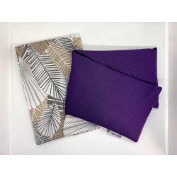 Sacoterapia Basic Purple Leaf Sack + Dog Cover