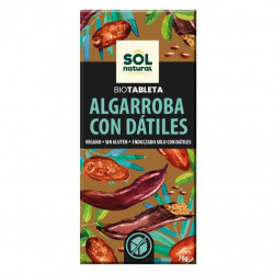 Sol Natural Cioccolato Carruba & Datteri 70 g