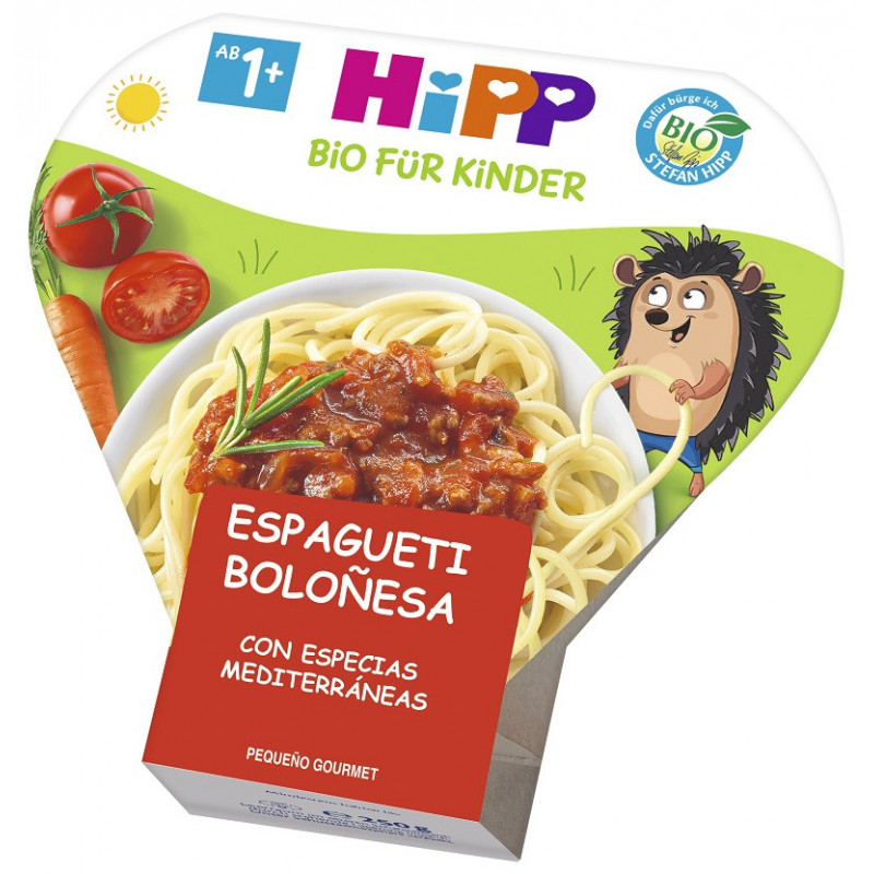 Hipp Gourmet Espagueti Boloñesa 250 g