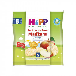 Hipp Gourmet Snack Tortitas Arroz Manzana 30 g