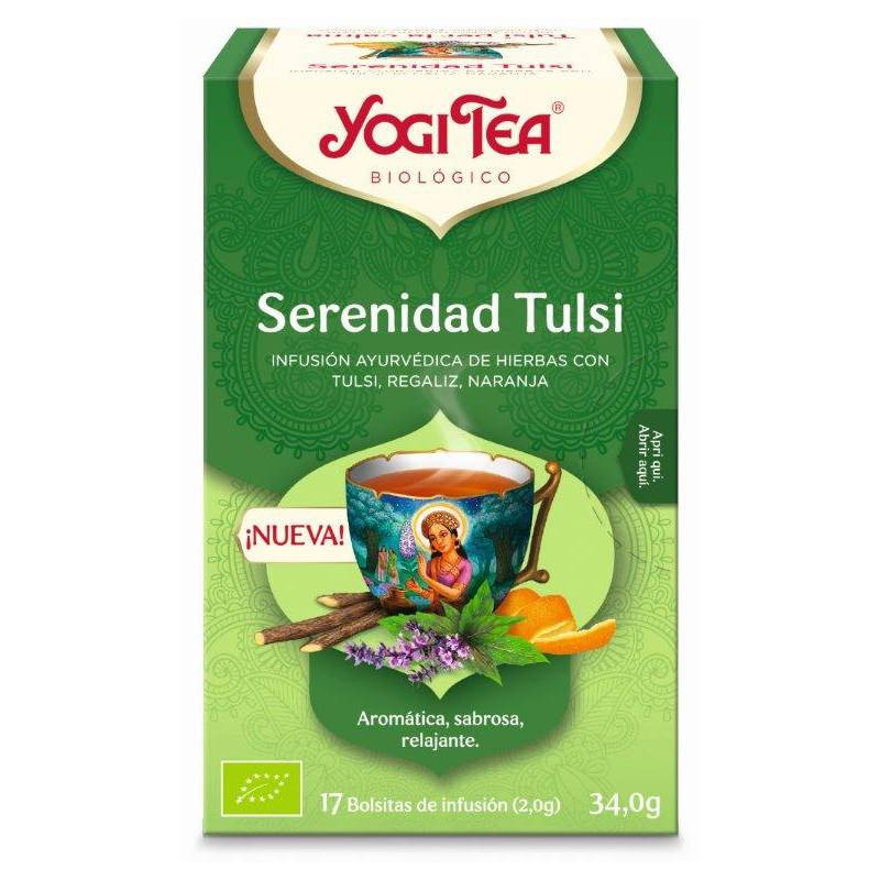 Yogi Tea Serenidad Tulsi 17 filtros