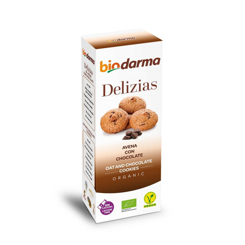 Bio-Darma Delizias Farina d'Avena & Cioccolato 125gr