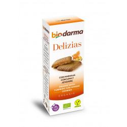Bio-Darma Delizias Orange, Curcuma & Gingembre 125gr