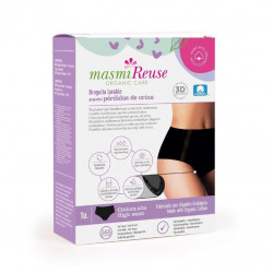 Masmi Culotte d’incontinence Taille haute Taille L