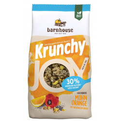 Barnhouse Krunchy Joy Amapola Naranja 375 gramos