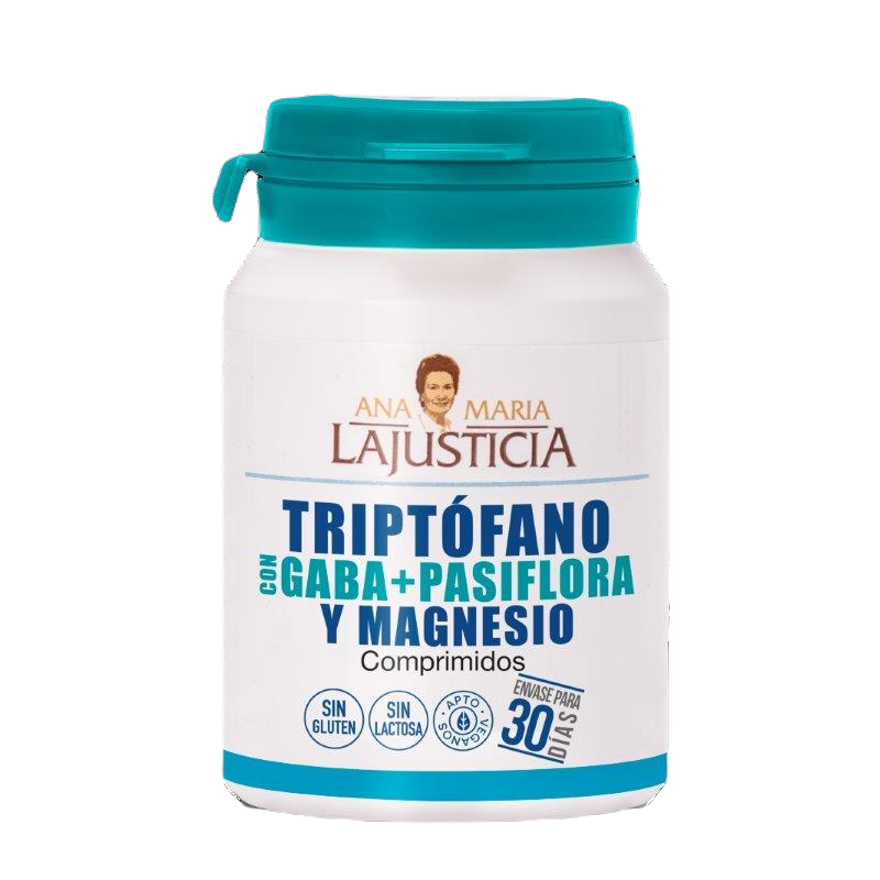 Ana Mª La Justicia Triptofano+Gaba+Pasiflora+Magnesio 60 comp