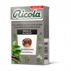 Ricola Caramelos Stevia Regaliz 50gr