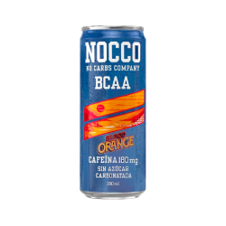 Bebida Energética Blood Orange del Sol Nocco Bcaa 330ml