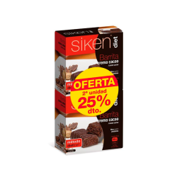 Pack Barritas Crema Cacao Siken Diet