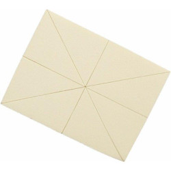 Zerenfi Esponja de Maquiagem 8 Triângulos