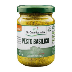 Bio Orgánica Pesto Basilico Veg Italia 140 gr