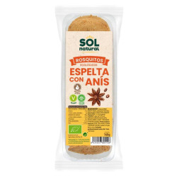 Sol Natural Spelt Rosquitos with Anise 150 gr